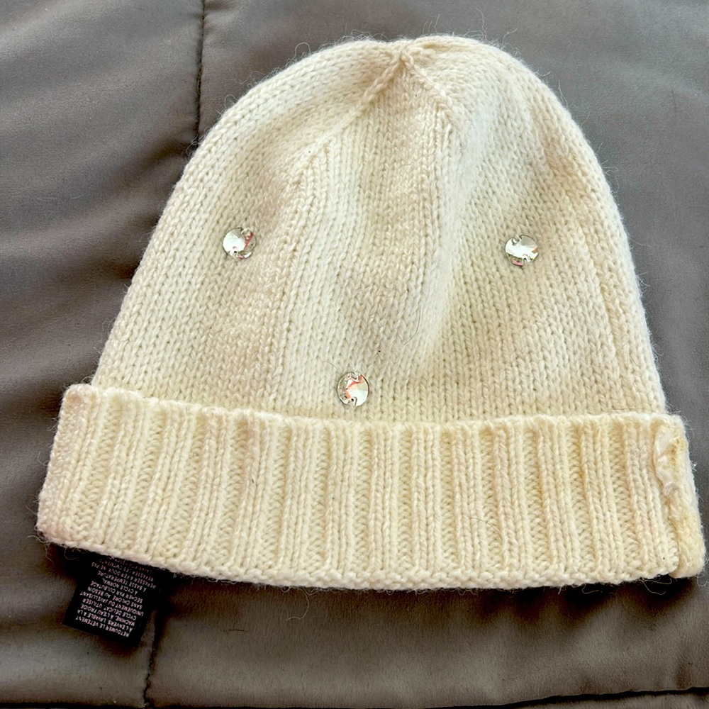 Rare Victoria’s Secret bling beanie and scarf set.